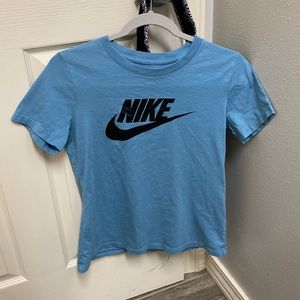 Nike light blue shirt